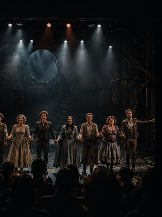 Opening night curtain call